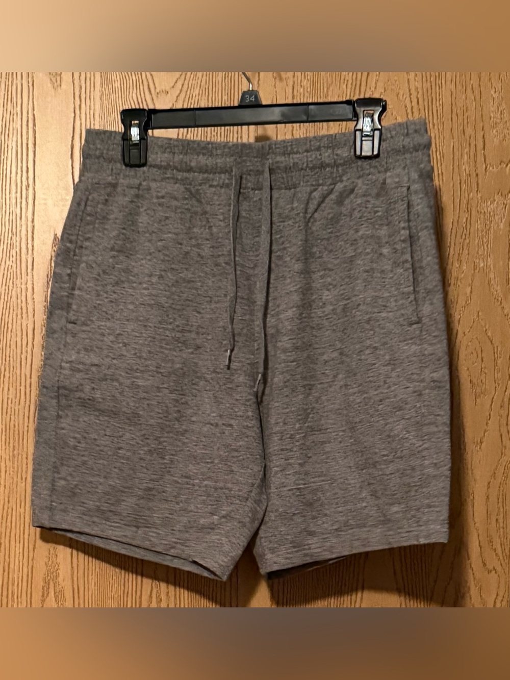 RSQ Men's Heather Gray Athletic Jersey Shorts